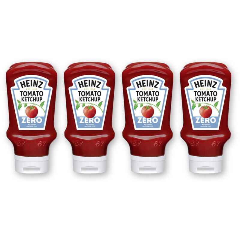 Heinz zero toegevoegde suikers 4-pack