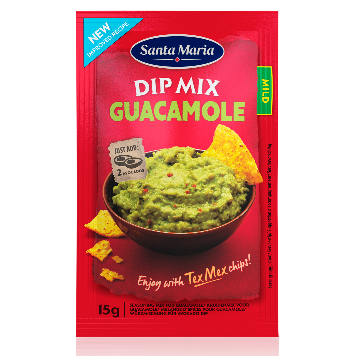 Santa Maria Dipmix guacamole