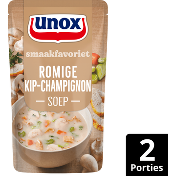 Unox Romige kip-champignonsoep
