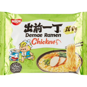 Nissin Demae ramen chicken