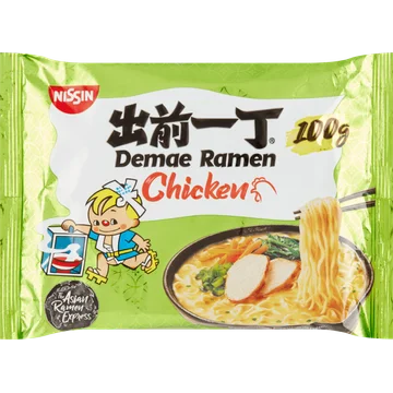 Nissin Demae ramen chicken