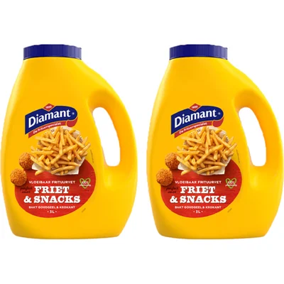 Diamant Friet & snacks frituurvet 2-pack