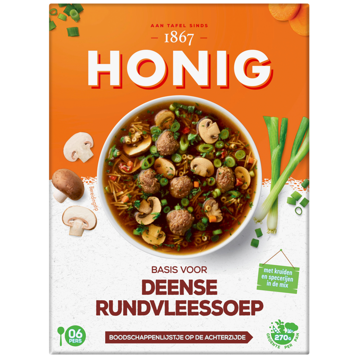 Honig Basis voor deense rundvleessoep
