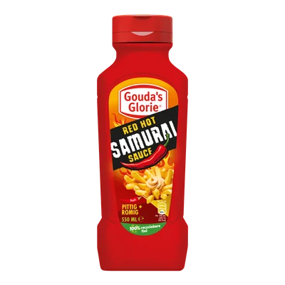 Gouda's Glorie Red hot samurai sauce