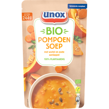 Unox Biologische pompoen soep
