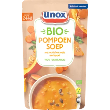 Unox Biologische pompoen soep