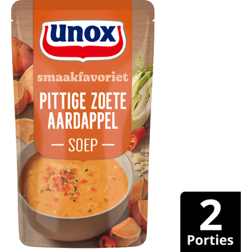 Unox Pittige zoete aardappelsoep