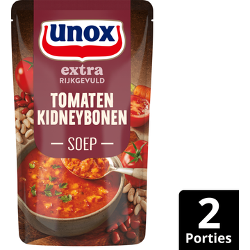 Unox Tomaat kidneybonensoep