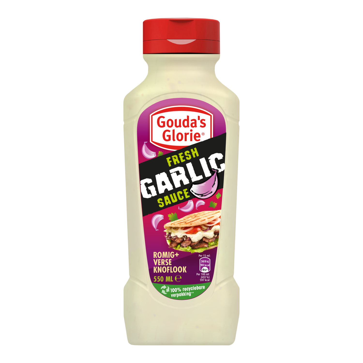 Gouda's Glorie Fresh garlic sauce