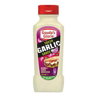 Gouda's Glorie Fresh garlic sauce