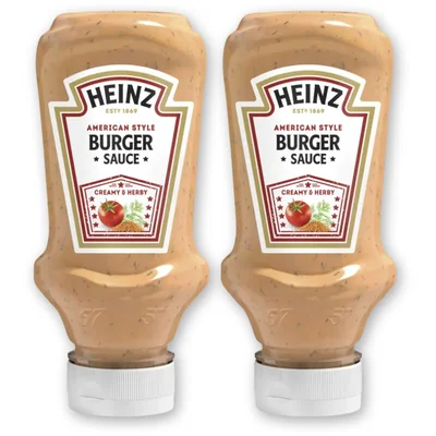 Heinz American style burger sauce 2-pack