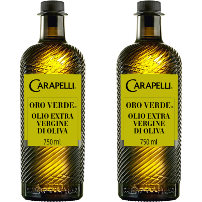 Carapelli Oro verde extra vierge olijfolie 2-pack