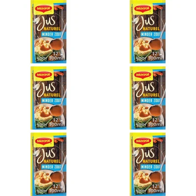 Maggi Jus naturel minder zout 6-pack