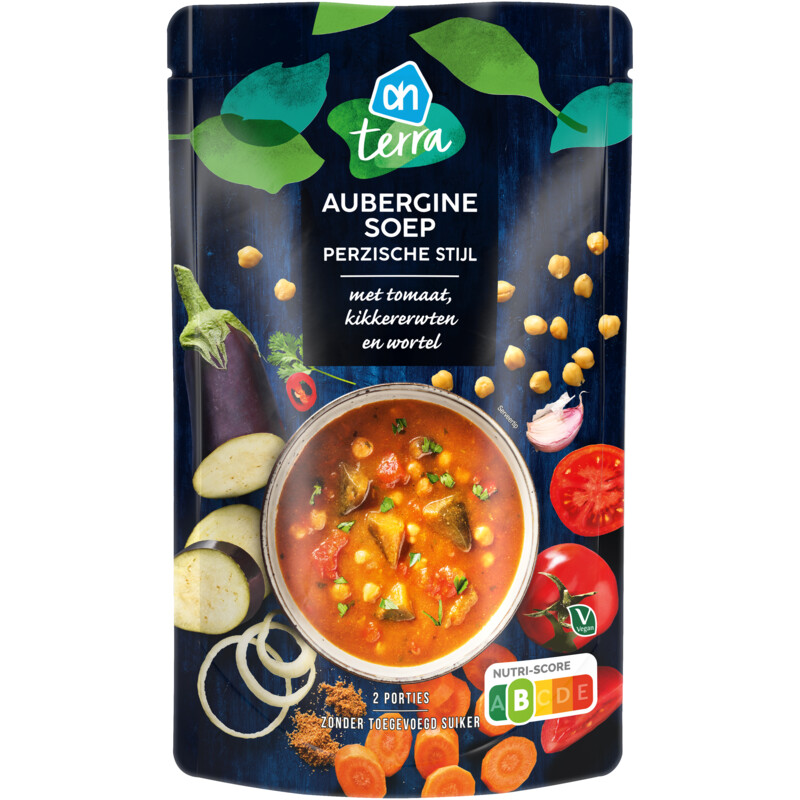 AH Terra Perzische aubergine soep