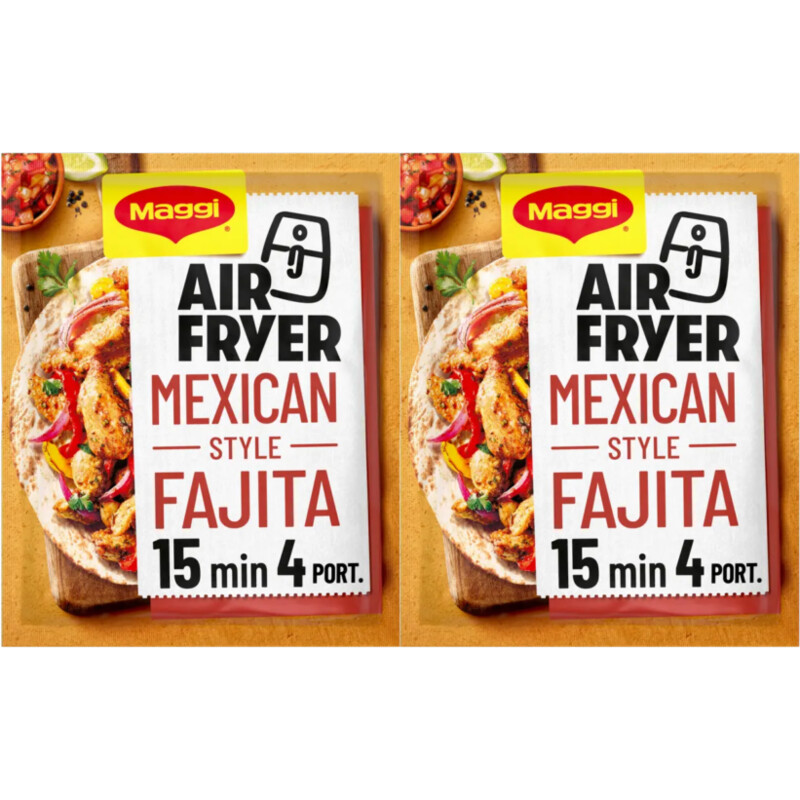 Maggi Airfryer Mexican style fajita 2-pack
