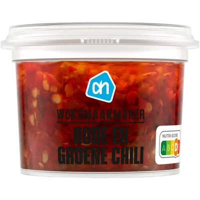 AH Woksmaakmaker rode en groene chili
