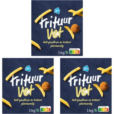AH Frituurvet 3-pack