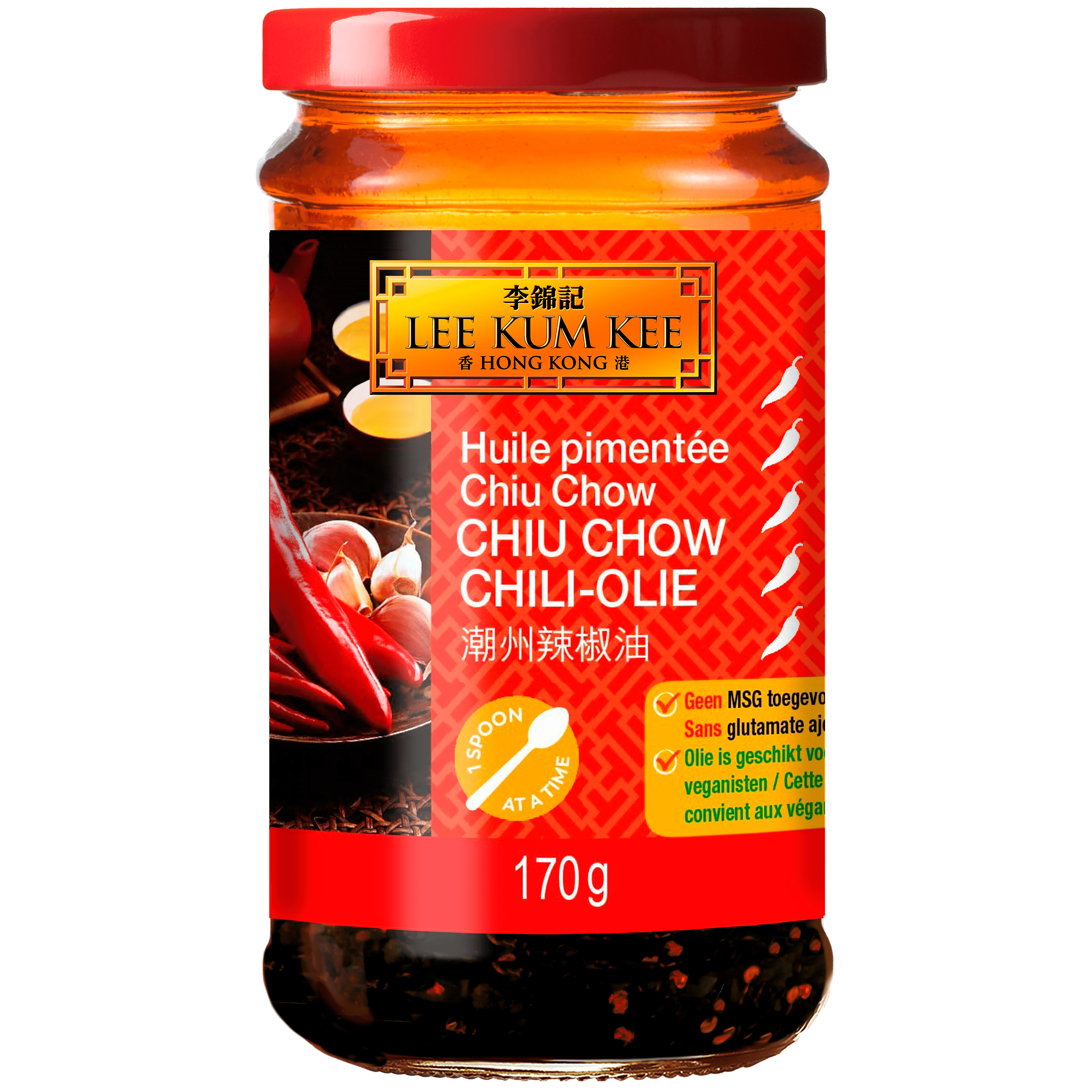 Lee Kum Kee Chiu chow chili-olie