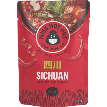 Miss Hot Pot Sichuan hot pot soup base