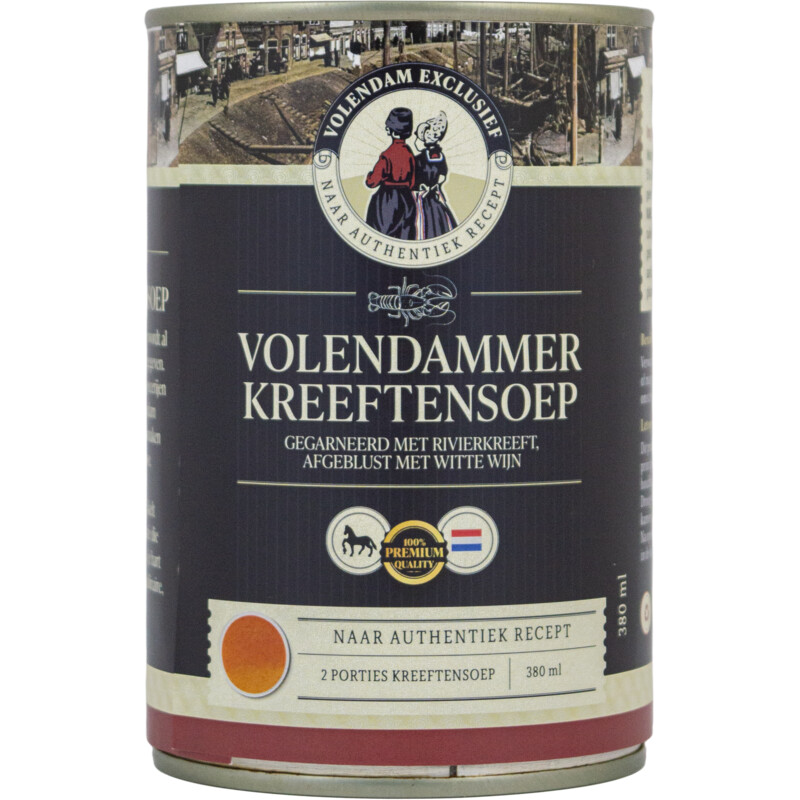 Volendam Exclusief Volendammer kreeftensoep