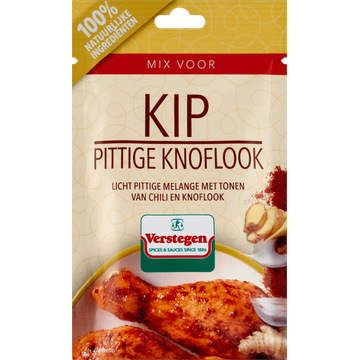 Verstegen Kruidenmix voor kip pittige knoflook
