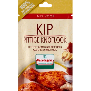 Verstegen Kruidenmix voor kip pittige knoflook