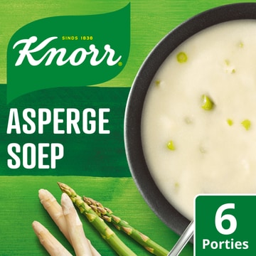 Knorr Mix voor asperge crème soep