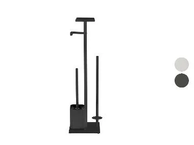 Wenko Toiletrolhouder met toiletborstel Debar