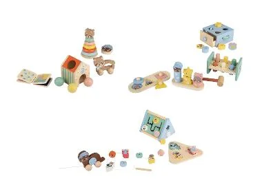 lupilu® Houten speel- en leerbox