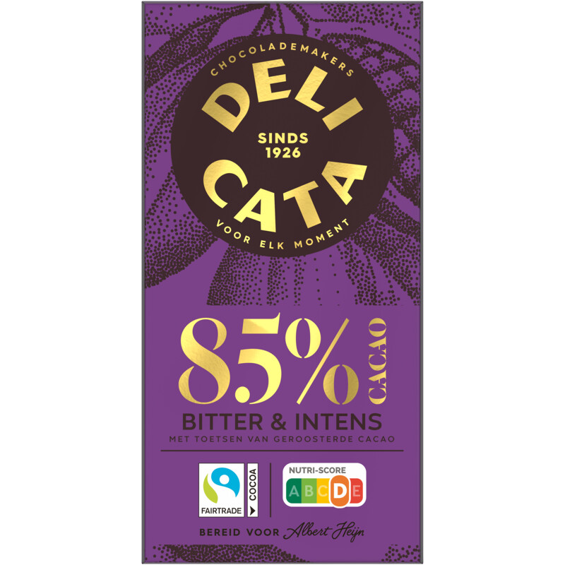 Delicata Reep puur 85% cacao