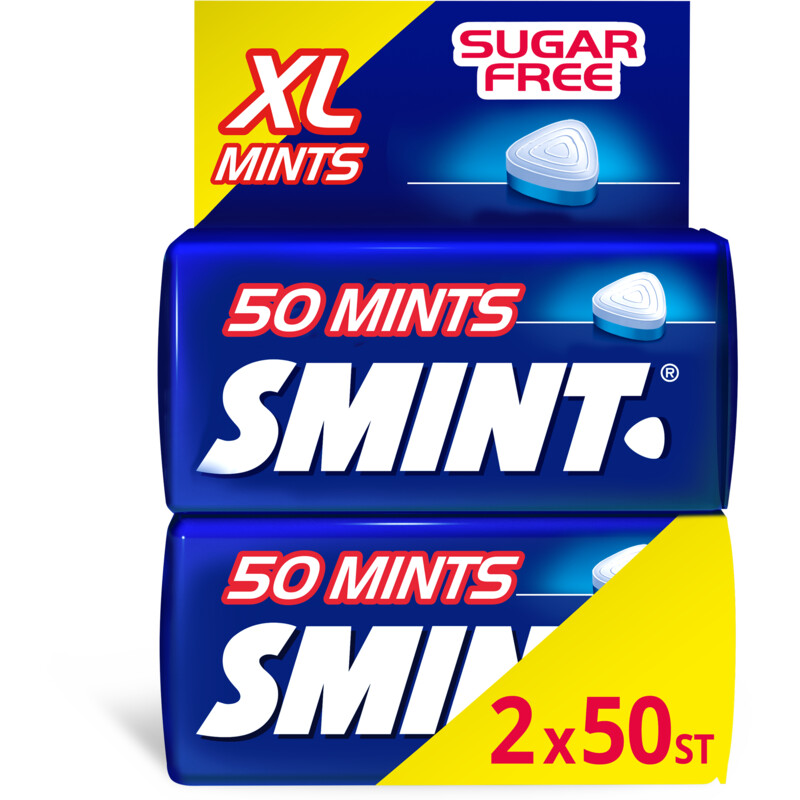 Smint Peppermint XL mints sugarfree 2-pack