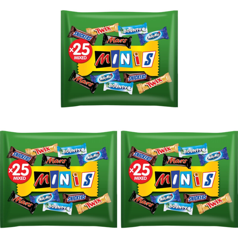 Mars Minimix repen uitdeelzak 3-pack