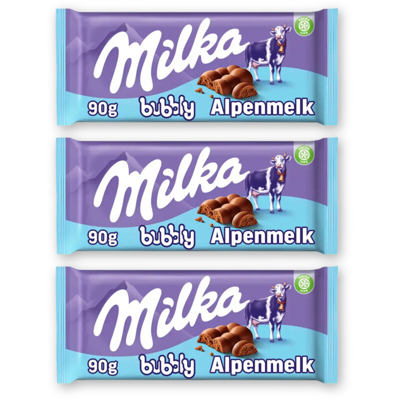 Milka Bubbly 3-pack