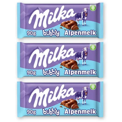 Milka Bubbly 3-pack