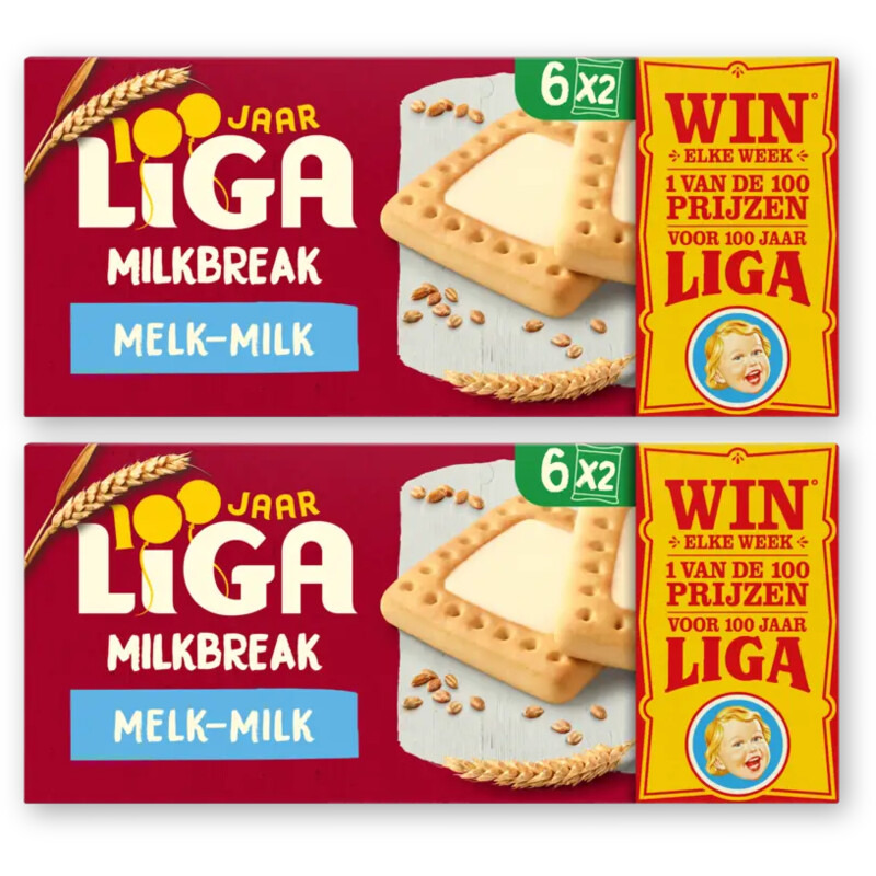 Liga Milkbreak Melk 2-pack