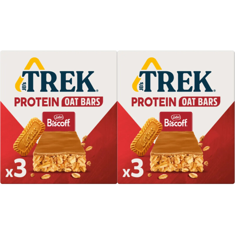 Trek Protein oat bars biscoff 2-pack