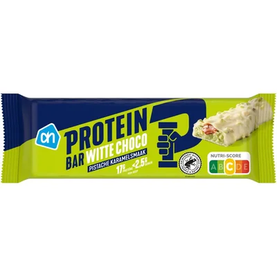 AH Proteïne reep witte choco pistache