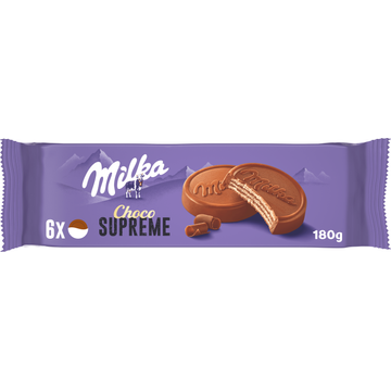 Milka Choco supreme wafels met melkchocolade