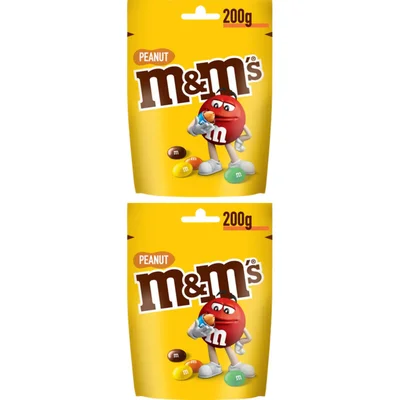 M&M'S Pinda melk chocolade 2-pack