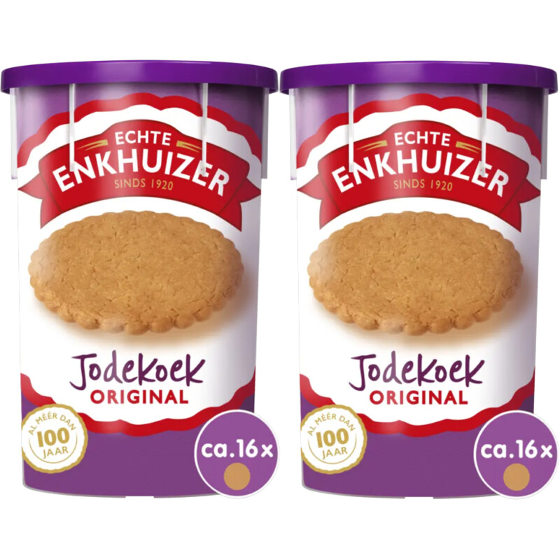 Echte Enkhuizer Jodekoek original 2-pack