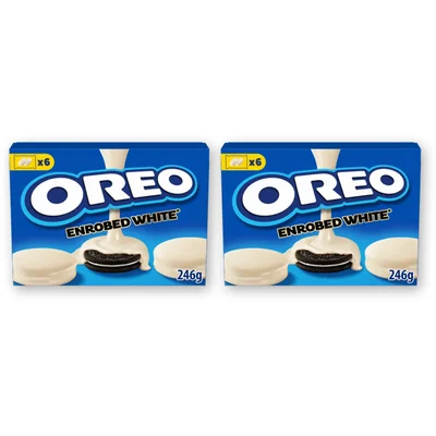 Oreo enrobed white koekjes 2-pack