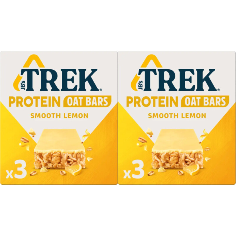Trek Protein havermout smooth lemon 2-pack