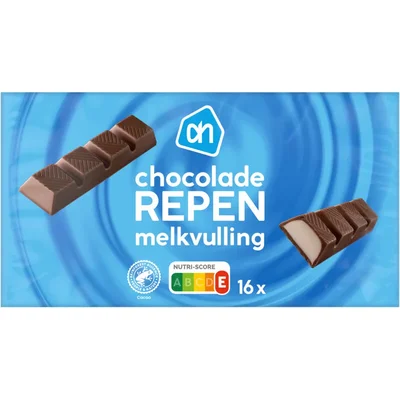 AH Chocolade repen melkvulling