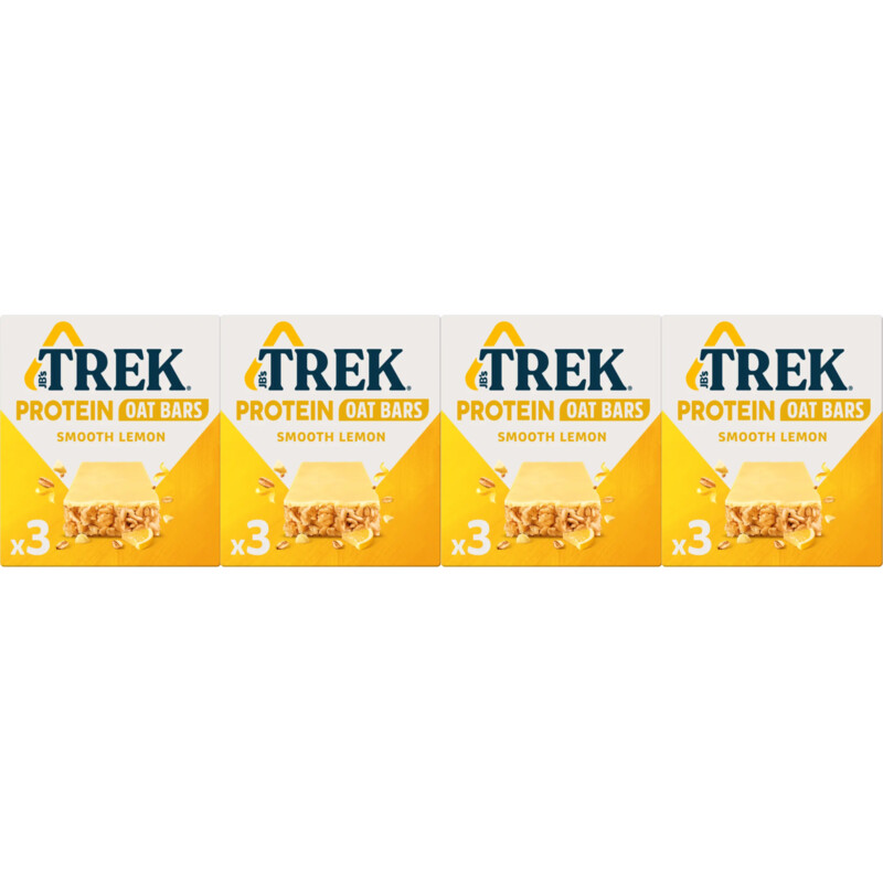 Trek Protein havermout smooth lemon 4-pack