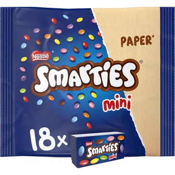 Smarties Mini melkchocolade uitdeelzak
