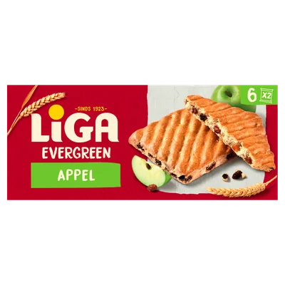 Liga Evergreen crunchy appelsmaak