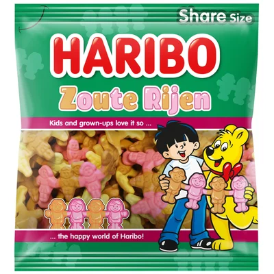 Haribo Zoute rijen