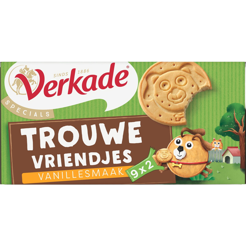 Verkade Trouwe vriendjes vanille