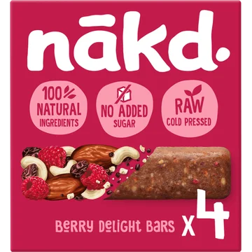 Nakd. Berry delight bars
