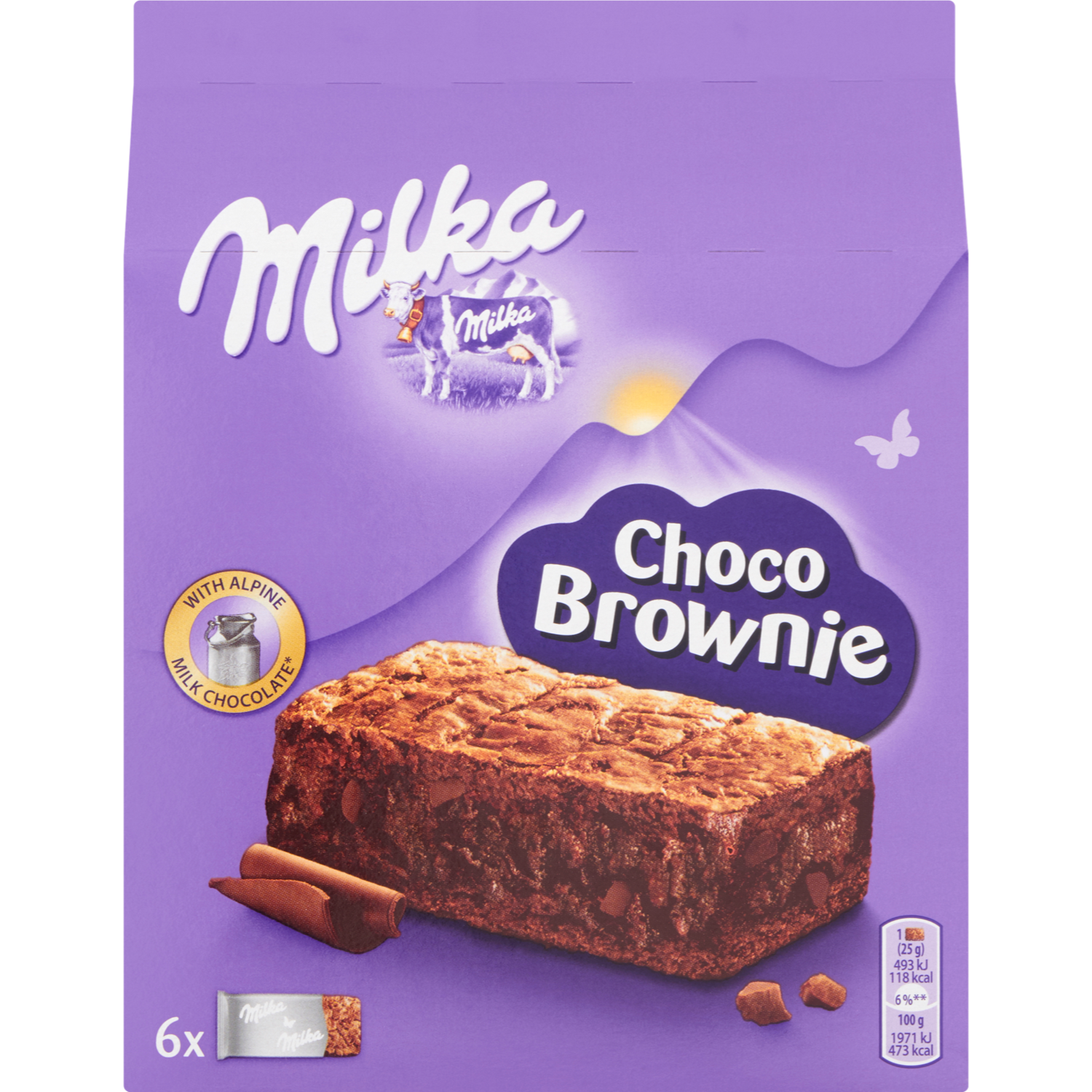 Milka Choco brownie